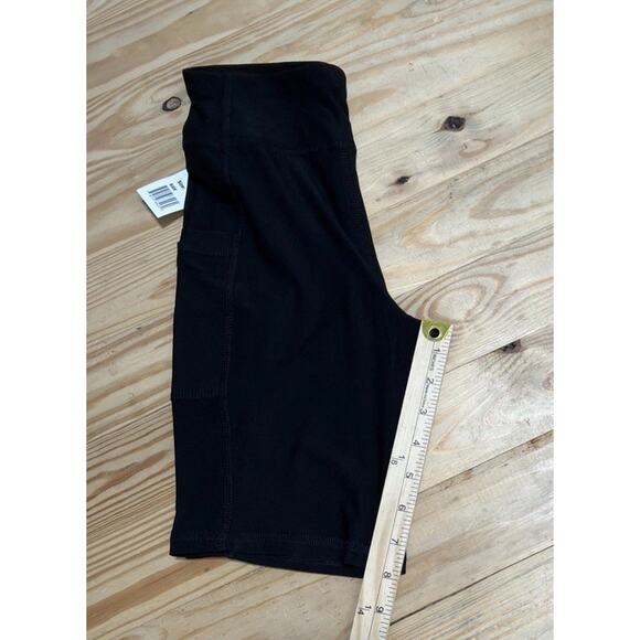 Derek Heart Women's High Waist Active Bike Shorts, Inseam 8", Black, Small - Picture 6 of 6